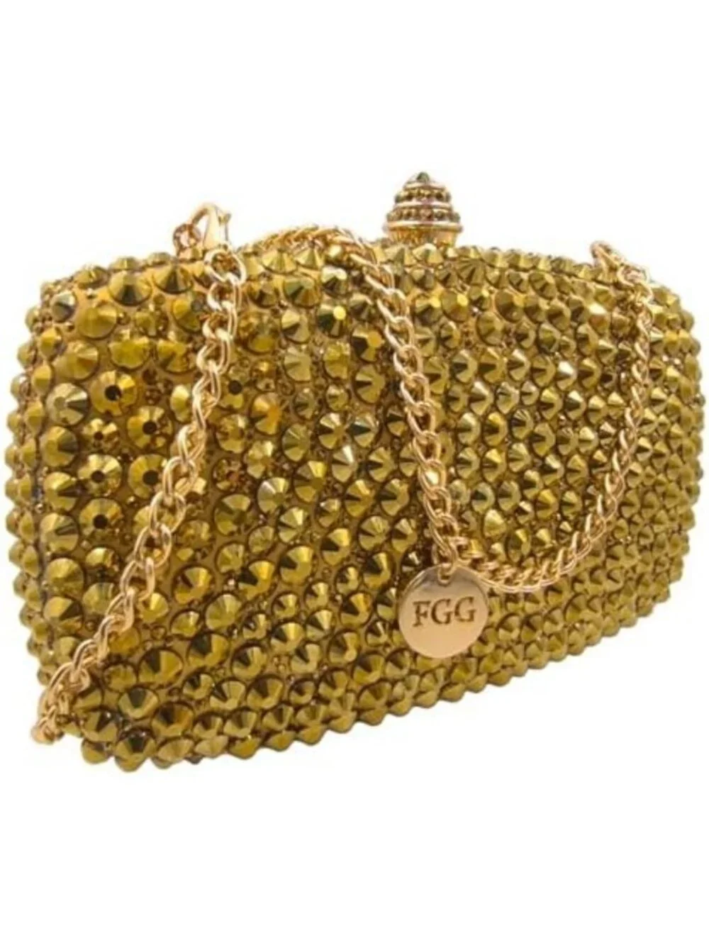 Sparkly Mini Crystal Clutch Purse for Women | Rhinestone Evening Bag, Wedding